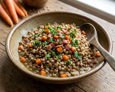 Lentil and Groats Salad