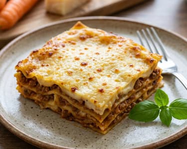 Lasagne with Bolognese Ragù
