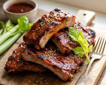 Grilled Pork Ribs
