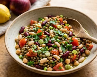 Legume salad