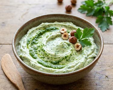 Spread with Lučina and parsley pesto