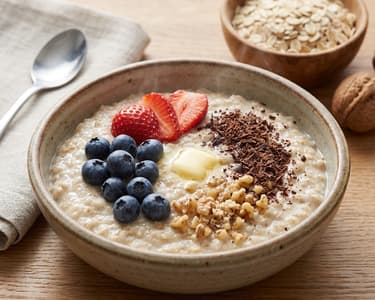 Ovesná kaše z mikrovlnky, tzv. vtipná