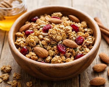 Kořeněné zapečené müsli