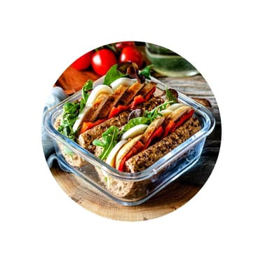 Kuřecí sendvič s pečenou paprikou