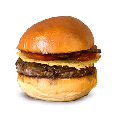 Savory burger z bistra Dish 