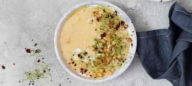 Topinamburová krémová polévka