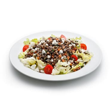 Čočkový salát se sýrem feta