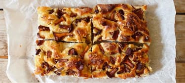 Focaccia s liškami a rozmarýnem