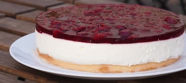 Višňový dort z kysané smetany