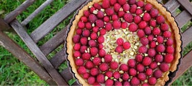 Malinový cheesecake z ricotty