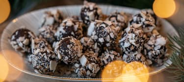 Kokosové čokoládové lanýže