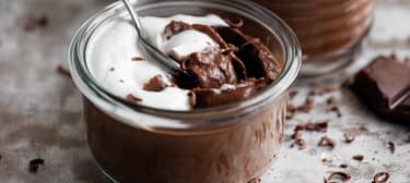 Banánovočokoládová mousse