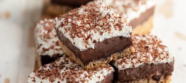 Kokosové řezy s čokoládou