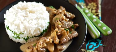 Hovězí Stroganoff