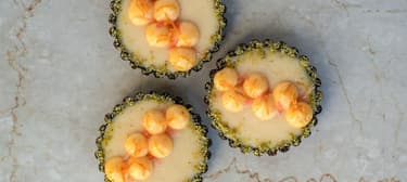 Tartaletky s grepovým krémem