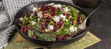 Quinoa s červenou řepou