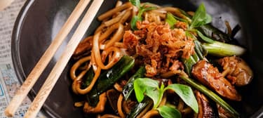 Zeleninový jaki udon