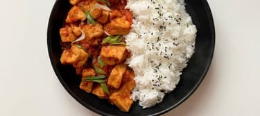 Tofu v rajčatové omáčce