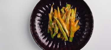 Zelené fazolky s miso