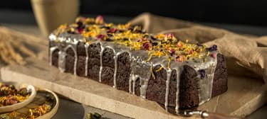 Chlebíček z fialové mrkve