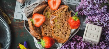 Rebarborový chlebíček