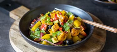 Mexický salát s kaktusovými fíky