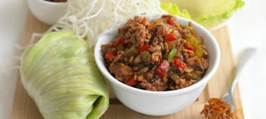 San Choy Bao - Salátové závitky s mletým masem