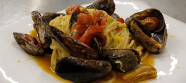 Špagety se slávkami