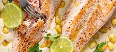 Losos ve smetanové omáčce