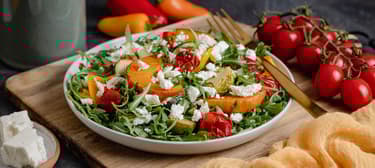 Salát z podzimní zeleniny