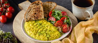 Míchaná tofu vajíčka