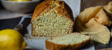 Odlehčený citronový chlebíček s mákem