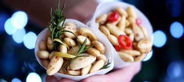 Pražené mandle na 2 způsoby