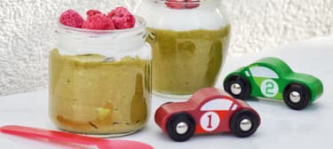 Avokádovo-banánová pěna