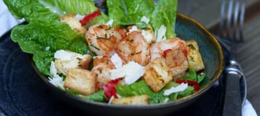 Caesar salát s krevetami