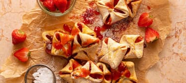 Jahodové šátečky