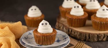 Halloweenské cupcaky