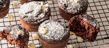 Banánovočokoládové muffiny