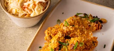 Kuřecí stripsy s coleslawem