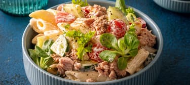 Těstovinový salát s tuňákem