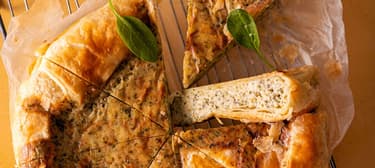 Špenátový koláč