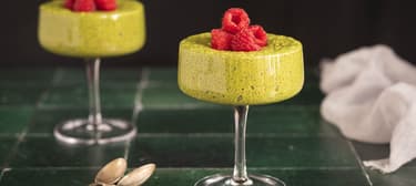 Matcha chia pudink