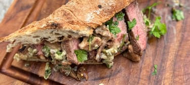 Rib Eye sendvič podle Pavla Berkyho