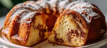 Veganská mramorová bábovka