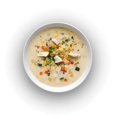 Krémová kuřecí polévka