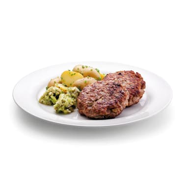 Vepřový karbanátek se sýrem feta