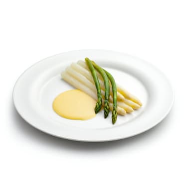 Chřest s holandskou omáčkou