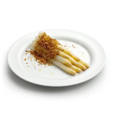 Chřest s máslovou strouhankou