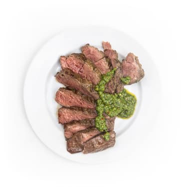 Hovězí steak s chimichurri omáčkou