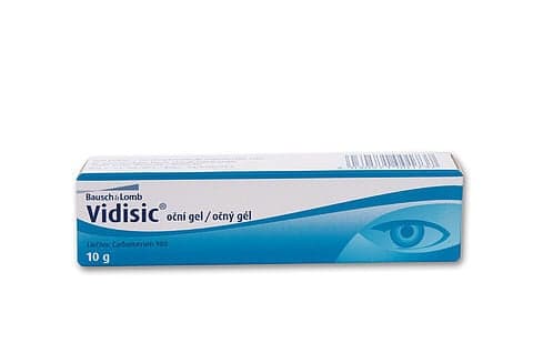 VIDISIC 2MG/G Oční gel 1X10G